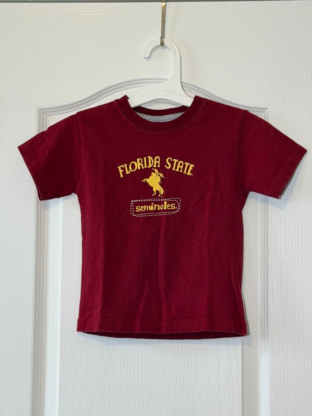 College Kids Florida State Seminoles Short Sleeved Shirt- Sz 2T
